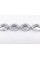 Citroen alloy wheel caps 60 mm silver