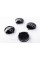 Cap plug for alloy wheels Audi Audi 60 mm 57 mm Black gloss 4B0601170