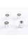 Protective caps for Skoda nipples 4 pcs Classic with logo 4 pcs Chrome