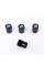 Protective caps for BMW valve stems 4 pcs Classic Black