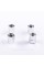 Protective caps for Mazda valve nipples 4 pcs Chrome