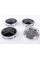Citroen alloy wheel caps 60 mm black