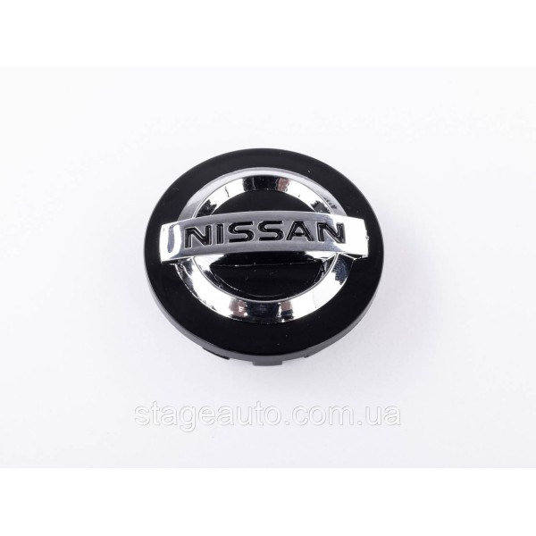 Ковпачки заглушки в литі диски NISSAN Ніссан 54 мм Чорні C7042K54