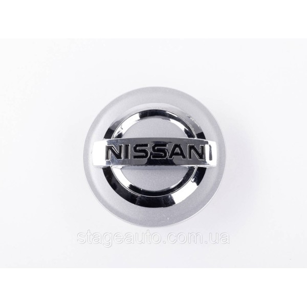 Ковпачки заглушки в литі диски NISSAN Ніссан 54 мм Сріблясті C7042K54