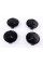 Caps plugs for alloy wheels Mercedes-Benz Mercedes 75 mm OLD Black Matt