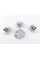 Caps plugs for alloy wheels Renault Renault 57 mm Silver, chrome logo