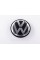 Ковпачок заглушка на литі диски VW Туарег Фольксваген 76 мм чорні, хром лого 7L6601149