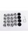 VAG Bolt Caps 17mm 1K0601173A Chrome
