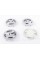 Caps plugs for alloy wheels MAZDA Mazda 57 mm Silver G22C-37-190A
