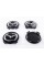Caps plugs for alloy wheels MAZDA Mazda 57 mm Black G22C-37-190A