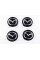 Caps plugs for alloy wheels MAZDA Mazda 57 mm Black G22C-37-190A