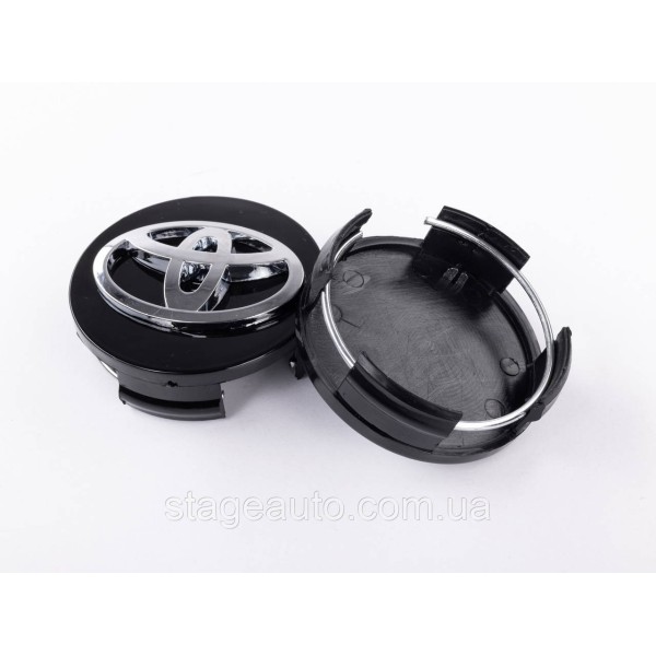 Caps plugs for alloy wheels TOYOTA Toyota, 62 mm Black 42603-12730