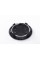 Caps plugs for alloy wheels Audi Audi 69 mm Black with chrome rim 4B0601170A set