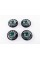 Caps plugs for alloy wheels Skoda Skoda 65 mm Classic 3B7 601 171 set