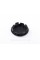 Caps plugs for alloy wheels Skoda Skoda 65 mm black, chrome logo 3B7 601 171 set