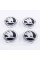 Plugs for alloy wheels Skoda Skoda 60 mm Chrome