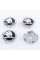 Plugs for alloy wheels Skoda Skoda 60 mm Chrome