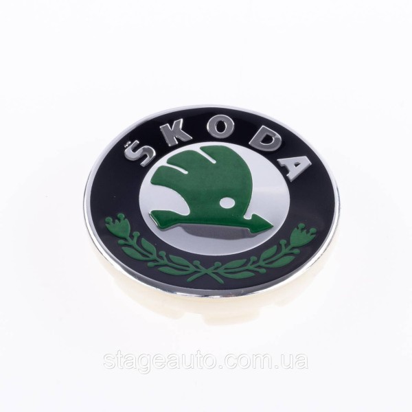 Caps plug for cast disk Skoda Skoda 56 mm Green IZD601151A, 6U0601151L