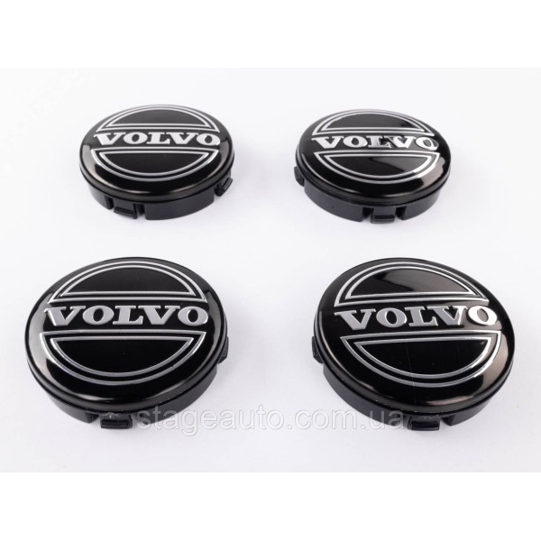 Ковпачки в Диски Вольво Volvo 64mm Black 3546923