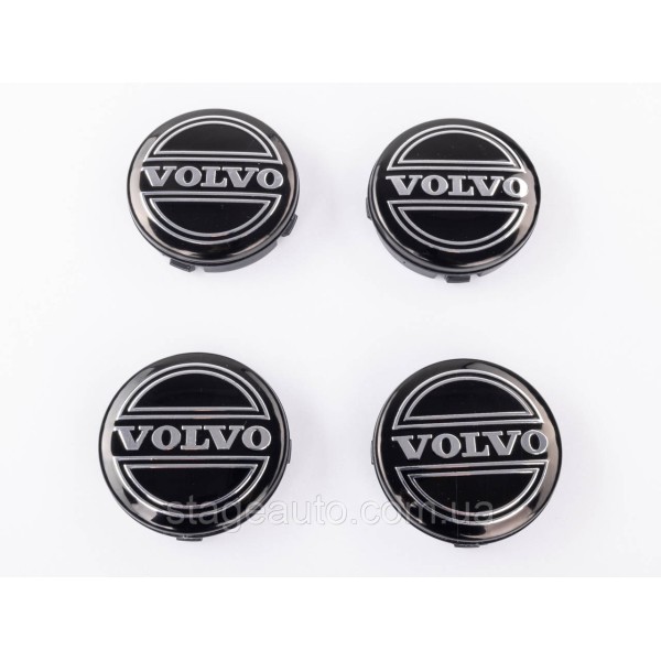 Ковпачки в Диски Вольво Volvo 64mm Black 3546923
