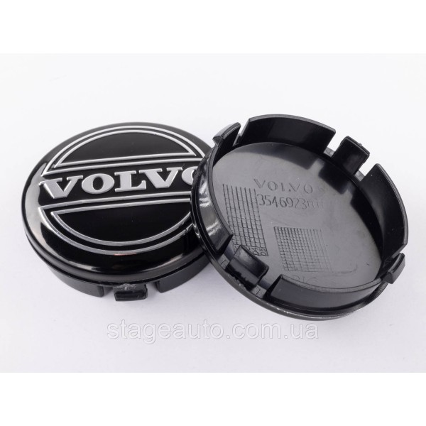 Ковпачки в Диски Вольво Volvo 64mm Black 3546923