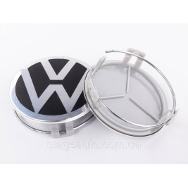 Ковпачок заглушка в литі диски Мерседес з логотипом VW Фольцваген 75 мм