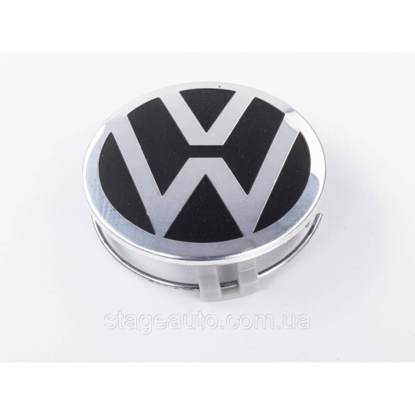 Колпачок заглушка в литые диски Мерседес с логотипом VW Фольцваген 75 мм