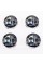 Caps plugs for alloy wheels AMG Mercedes Benz Mercedes 75 mm Colored AFFALTERB