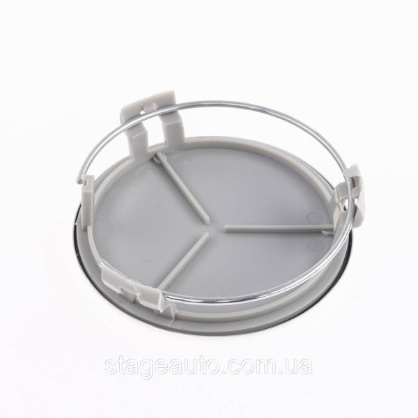 Caps plugs for alloy wheels AMG Mercedes Benz Mercedes 75 mm Chromed