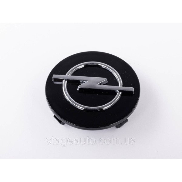 Ковпачки заглушки в литі диски OPEL Опель, 64 мм Чорні (O9 09 127 953 GD)