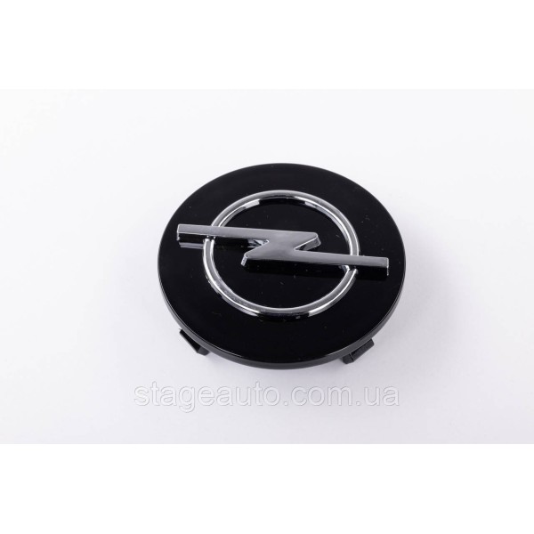 Ковпачки заглушки в литі диски OPEL Опель, 64 мм Чорні (O9 09 127 953 GD)