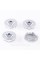 Caps plugs for alloy wheels Renault Renault 60 mm Silver, chrome logo