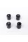 Protective caps for TESLA valve nipples Tesla 4 pcs Black