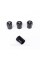 Protective caps for TESLA valve nipples Tesla 4 pcs Black