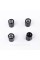 Protective caps for Mazda valve nipples Mazda 4 pcs Black