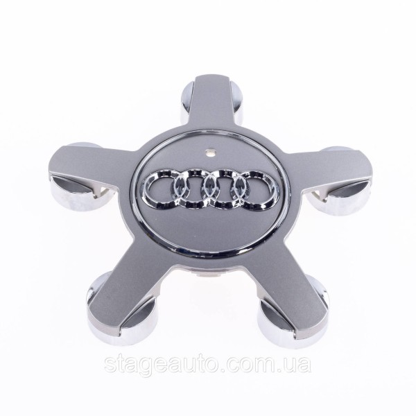 Caps plugs stars for alloy wheels Audi Audi 135 mm Gray 4F0601165N set