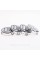Caps plugs for alloy wheels BRABUS Mercedes Benz Mercedes 75 mm BRABUS Chromed