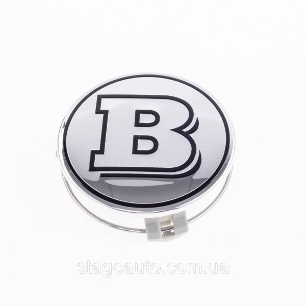 Caps plugs for alloy wheels BRABUS Mercedes Benz Mercedes 75 mm BRABUS Chromed