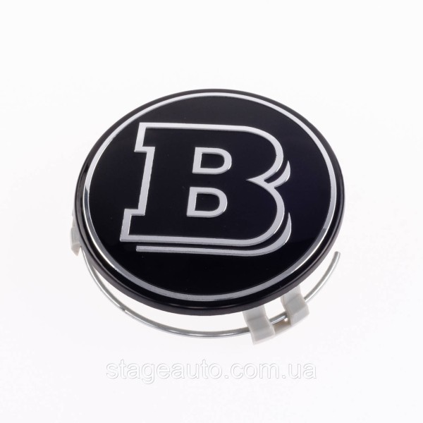 Caps plugs for alloy wheels BRABUS Mercedes Benz Mercedes 75 mm BRABUS Black