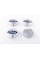 Caps plugs for alloy wheels FORD Ford 54 mm Gray metallic (Silver) 6M21-1003