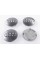 Caps plugs for alloy wheels Audi Audi 68 mm Gray 8D0601170 set