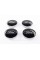 Caps plugs for alloy wheels FORD Ford 54 mm Black 6M21-1003