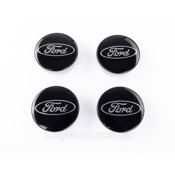 Caps plugs for alloy wheels FORD Ford 54 mm Black 6M21-1003