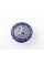 Emblem in the hood Mercedes Benz, badge on the hood Mercedes 57 mm Blue