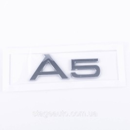 A5 Audi Chrome Emblem Sticker for Trunk Lid