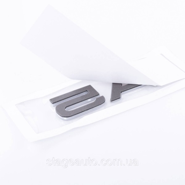 A5 Audi Chrome Emblem Sticker for Trunk Lid