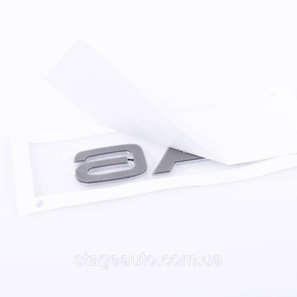 A6 Audi Chrome Emblem Sticker for Trunk Lid