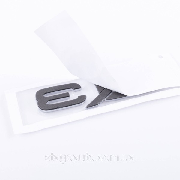 Emblem sticker Q3 Audi Audi Chrome on the trunk lid