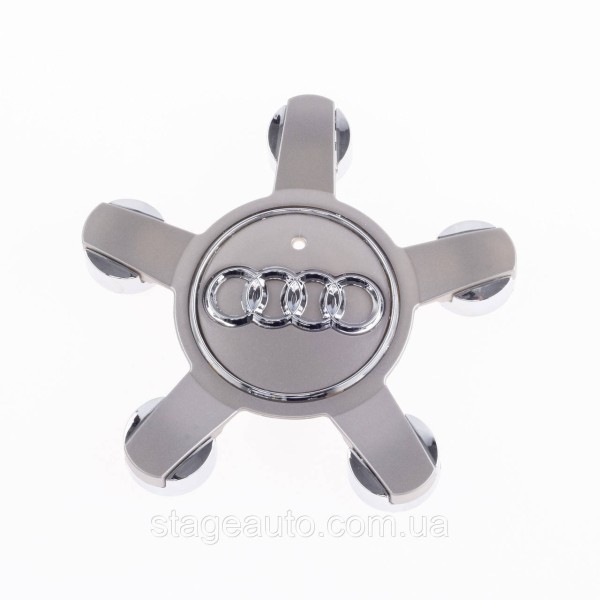 Caps plugs stars for alloy wheels Audi Audi 135 mm Gray 8R0601165 set