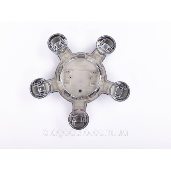 Caps plugs stars for alloy wheels Audi Audi 135 mm Black 8R0601165 set